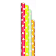 PAJITAS DE PAPEL LUNARES PACK 25 UND PAJITAS DE PAPEL LUNARES PACK 25 UND