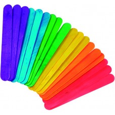 PALITOS JUMBO COLORES BOLSA  80 UND