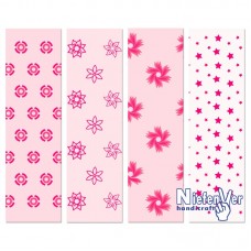 PAPEL ORIGAMI BOLSA 20HJ ROSA  20X20