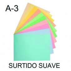 PAPEL A3 100 HJ COLORES SUAVES PAPEL A3 100 HJ COLORES SUAVES
