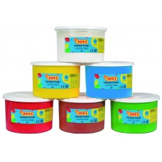 PINTURA DEDO JOVI SET DE 6 BOTES DE 500 GR