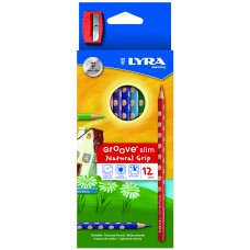 LYRA GROOVE CAJA 12 COLORES (SLIM) LYRA GROOVE CAJA 12 COLORES (SLIM)