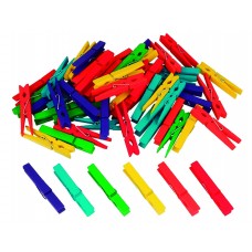 PINZAS DE MADERA DE COLORES 72X10MM BOLSA DE 60 UND PINZAS DE MADERA DE COLORES 72X10MM BOLSA DE 60 UND