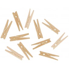 PINZAS DE MADERA NATURAL INNSPIRO BOLSA DE 48 PINZAS PINZAS DE MADERA NATURAL INNSPIRO BOLSA DE 48 PINZAS