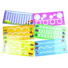 SIGUE LA LINEA HENBEA SET 6 PLANTILLAS SIGUE LA LINEA HENBEA SET 6 PLANTILLAS