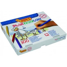 CAJA DE 300 CERAS PLASTICOLOR SURTIDOS CAJA DE 300 CERAS PLASTICOLOR SURTIDOS