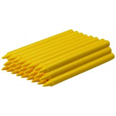 PLASTICERAS COLOR AMARILLO CLARO C/25