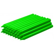 PLASTICERAS COLOR VERDE CLARO  C/25