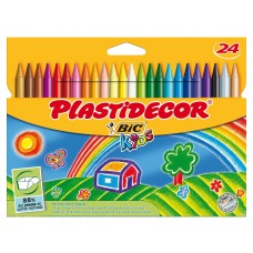 PLASTIDECOR 24 COLORES PLASTIDECOR 24 COLORES