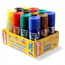 PLAYCOLOR 40 GRM BANDEJAS DE 12 COLORES PLAYCOLOR 40 GRM BANDEJAS DE 12 COLORES