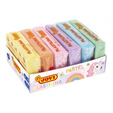PLASTILINA COLORES PASTEL 50G JOVI 6 COLORES PLASTILINA COLORES PASTEL 50G JOVI 6 COLORES