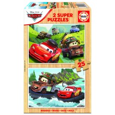 PUZZLES DE 2 X 25  CARS