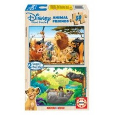 PUZZLES 2 X 50 EL REY LEÓN / LIBRO SELVA PUZZLES 2 X 50 EL REY LEÓN / LIBRO SELVA