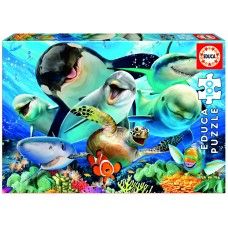 PUZZLES DISNEY 100 PIEZAS SELFIE BAJO EL AGUA PUZZLES DISNEY 100 PIEZAS SELFIE BAJO EL AGUA
