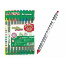 ROTULADOR JOVI DOBLE PUNTA 12 COLORES ROTULADOR JOVI DOBLE PUNTA 12 COLORES