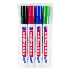 ROTULADOR PIZARRA BLANCAS EDDING PACK 4 UND ROTULADOR PIZARRA BLANCAS EDDING PACK 4 UND