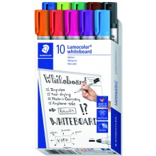 ROTULADOR PIZARRA BLANCA PACK 10 UND STAEDTLER