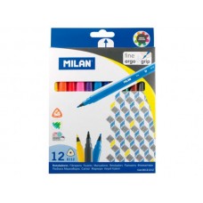 ROTULADOR MILAN C/ 12 COLORES ROTULADOR MILAN C/ 12 COLORES