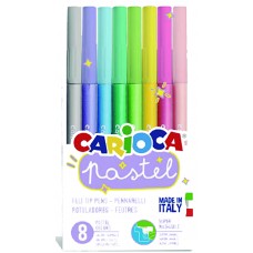 ROTULADOR CARIOCA PASTEL 8 COLORES ROTULADOR CARIOCA PASTEL 8 COLORES
