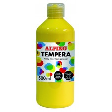 TEMPERA ALPINO 500 ML AMARILLO