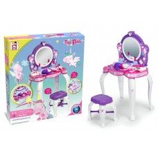 TOCADOR DE BELLEZA CORALLINE CHICOS 12 PIEZAS TOCADOR DE BELLEZA CORALLINE CHICOS 12 PIEZAS
